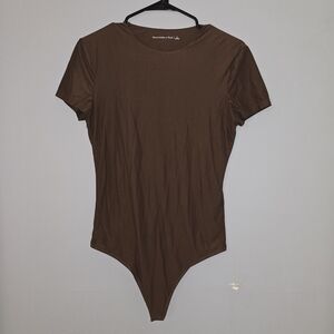 Abercrombie & Fitch Chocolate Brown Bodysuit